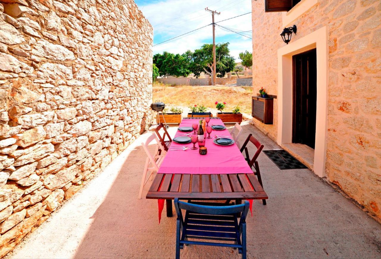 Casa Piedra Villa Halki Island Esterno foto