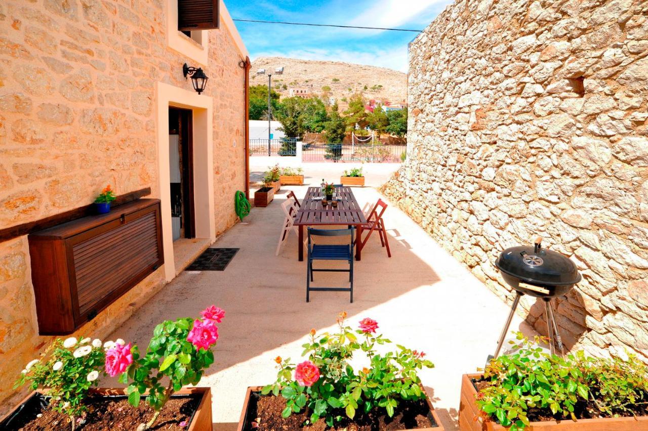 Casa Piedra Villa Halki Island Esterno foto
