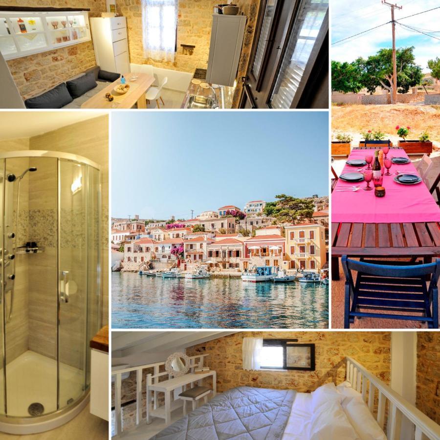 Casa Piedra Villa Halki Island Esterno foto